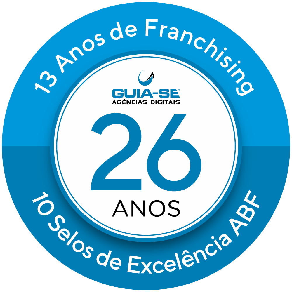 Franquia de Marketing Digital Guia-se Selo 24a anos